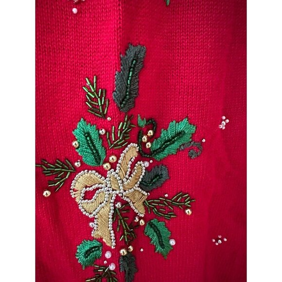 Victoria Jones women’s size medium Christmas sweater - Picture 4 of 11